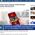 Sinarmas Hingga Pieter Tanuri Suntik Dana Rp 663 M ke Vidio