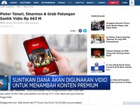 Sinarmas Hingga Pieter Tanuri Suntik Dana Rp 663 M ke Vidio