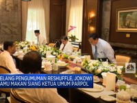 Jelang Reshuffle, Jokowi Jamu Makan Siang Ketua Umum Parpol