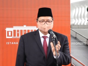 Menko Airlangga Ungkap 'Obrolan' di Jamuan Makan Siang Jokowi