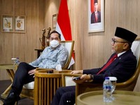 Lutfi: Selamat Datang di Kemendag, Bang Zulkifli Hasan!