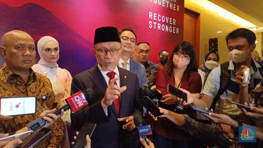 Menteri Perdagangan, Zulkifli Hasan (CNBC Indonesia/ Ferry Sandi)