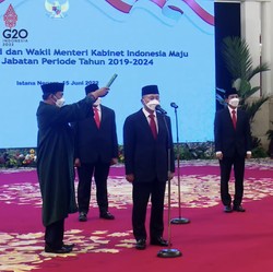 Usai Dilantik, Ini Susunan Terbaru Kabinet Jokowi