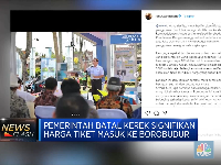 Rencana Harga Tiket Masuk Candi Borobudur Rp 750 Ribu Batal