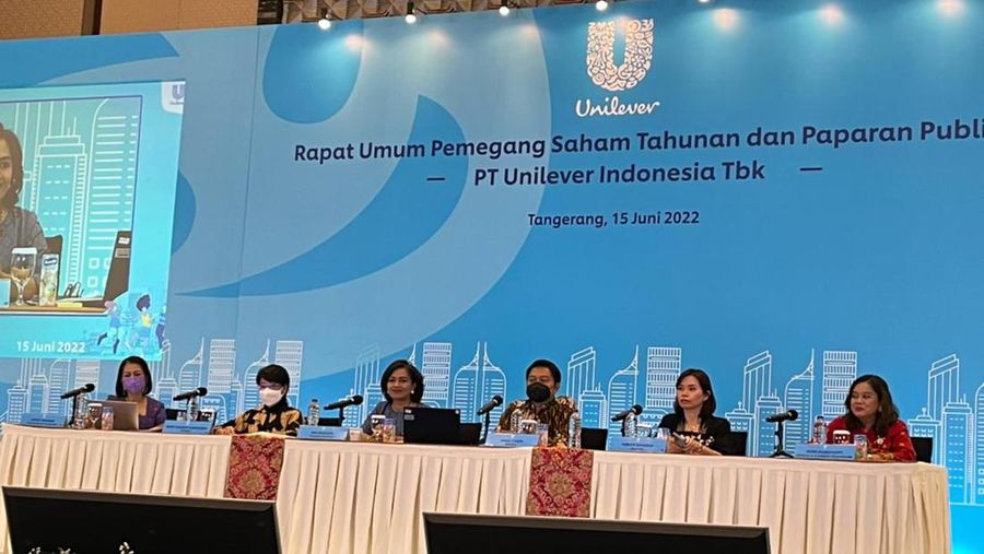 RUPST Unilever Indonesia (CNBC Indonesia/Teti Purwanti)