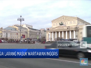 Rusia Larang Masuk Wartawan Inggris