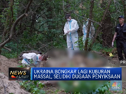 Seram! Penampakan Korban di Kuburan Massal Ukraina