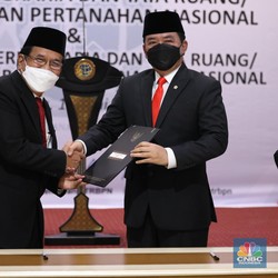 Sertijab Menteri ATR/BPN: Guyon Sofyan Soal Kumis Lebat Hadi