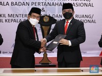 Sertijab Menteri ATR/BPN: Guyon Sofyan Soal Kumis Lebat Hadi