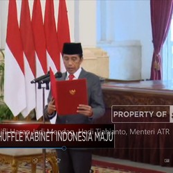 Video: Pelantikan 2 Menteri dan 3 Wamen Baru Jokowi di Istana