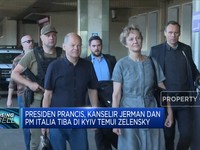 Presiden Prancis, Kanselir Jerman Dan PM Italia Tiba Di Kyiv