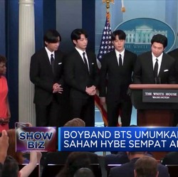 Boyband BTS Umumkan Vakum, Saham Hybe Sempat Anjlok
