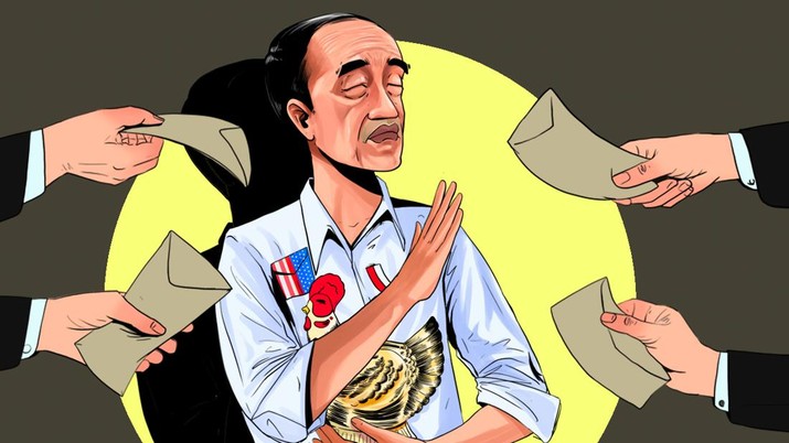 INFOGRAFIS, Mantap Pak Jokowi, Utang Luar Negeri RI Menyusut