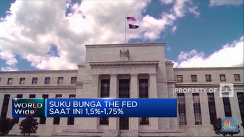 The Fed Makin Hawkish, Suku Bunga Dikerek 75 Bps