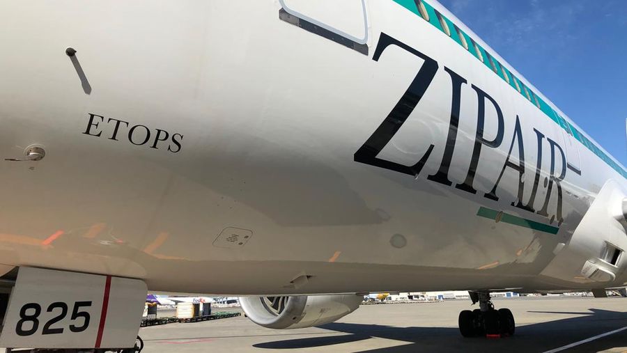 ZIPAIR Tokyo (Tangkapan Layar via website zipair.net)