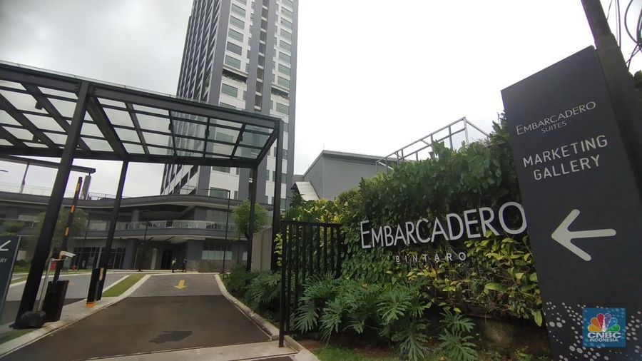 Suasana pembangunan Bintaro Xchange 2 yang berlokasi di Bintaro, Tangerang, Banten, Jumat (17/6/2022). (CNBC Indonesia/ Tri Susilo)