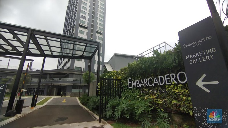 Suasana pembangunan Bintaro Xchange 2 yang berlokasi di Bintaro, Tangerang, Banten, Jumat (17/6/2022). (CNBC Indonesia/ Tri Susilo)