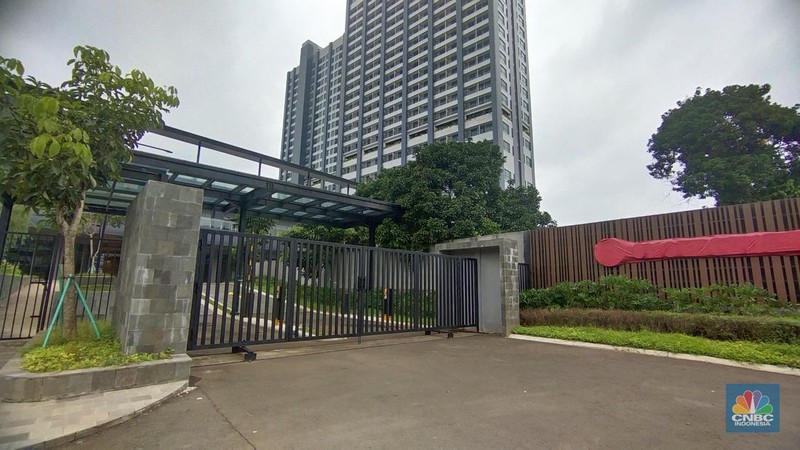 Suasana pembangunan Bintaro Xchange 2 yang berlokasi di Bintaro, Tangerang, Banten, Jumat (17/6/2022). (CNBC Indonesia/ Tri Susilo)