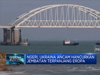 Ngeri, Ukraina Ancam Hancurkan Jembatan Terpanjang Eropa