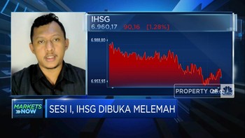 Lagi-lagi Dibuka Melemah, IHSG Tinggalkan Level 7.000-an