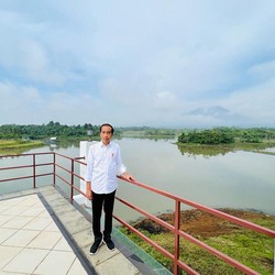 Jokowi Tinjau 'Mesin Raksasa' yang Bisa Dongkrak Pangan RI