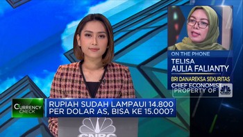Rupiah Tembus Rp 14.800 per Dolar AS, Bisa ke Rp 15.000?