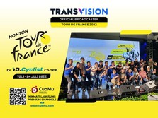 Transvision Jadi Official Broadcaster Tour de France