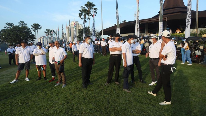 CNBC Indonesia, Golf Turnamen (CNBC Indonesia/Tri Susilo)