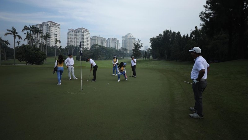 CNBC Indonesia, Golf Turnamen (CNBC Indonesia/Tri Susilo)