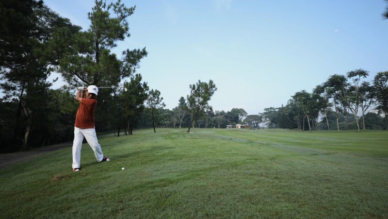 CNBC Indonesia, Golf Turnamen (CNBC Indonesia/Tri Susilo)