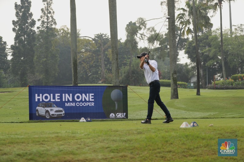 CNBC Indonesia, Golf Turnamen (CNBC Indonesia/Tri Susilo)