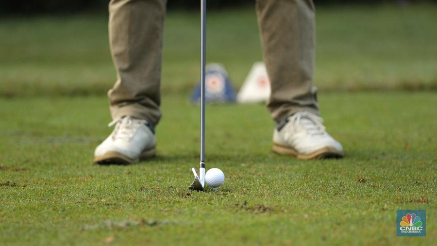 CNBC Indonesia, Golf Turnamen (CNBC Indonesia/Tri Susilo)