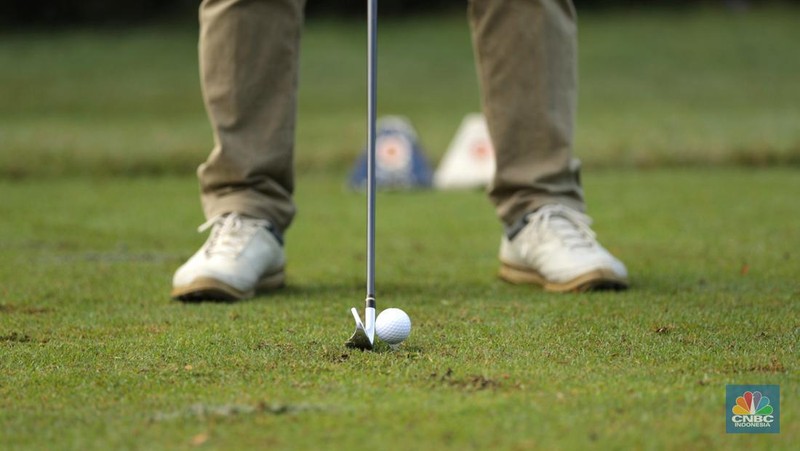CNBC Indonesia, Golf Turnamen (CNBC Indonesia/Tri Susilo)