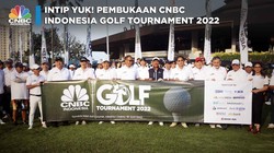 Intip Yuk! Pembukaan CNBC Indonesia Golf Tournament 2022