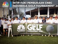 Intip Yuk! Pembukaan CNBC Indonesia Golf Tournament 2022
