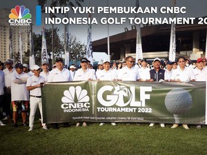 Intip Yuk! Pembukaan CNBC Indonesia Golf Tournament 2022