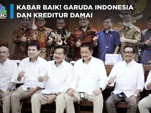 Kabar Baik! Garuda Indonesia dan Kreditur Damai