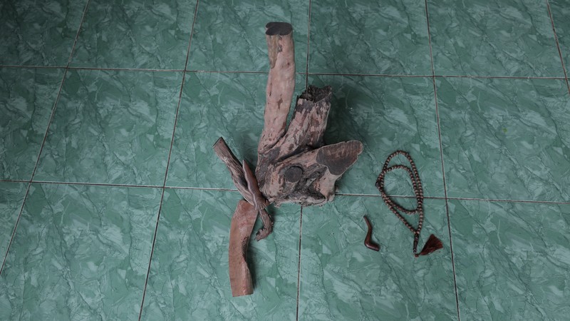 kayu setigi, dewandaru, dan kalimasada khas Karimun Jawa (CNBC Indonesia/Muhammad Sabki) kayu setigi, dewandaru, dan kalimasada khas Karimun Jawa (CNBC Indonesia/Muhammad Sabki)