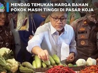 Mendag Temukan Harga Bahan Pokok Masih Tinggi di Pasar Koja