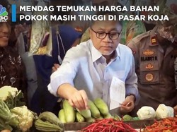 Mendag Temukan Harga Bahan Pokok Masih Tinggi di Pasar Koja