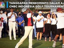 Kata Menkominfo Soal CNBC Indonesia Golf Tournament 2022
