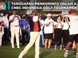 Kata Menkominfo Soal CNBC Indonesia Golf Tournament 2022