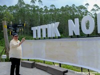 Di Titik Nol IKN, Airlangga Bicara Soal Economic Super Hub