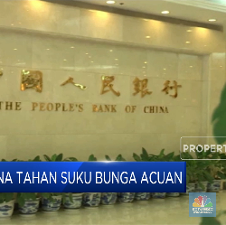 China Tahan Suku Bunga Saat Dunia Hawkish