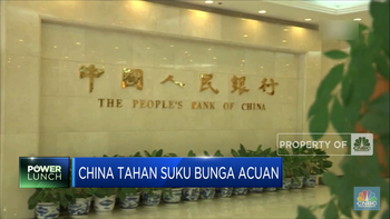 China Tahan Suku Bunga Saat Dunia Hawkish
