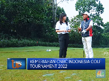Kemeriahan CNBC Indonesia Golf Tournament 2022