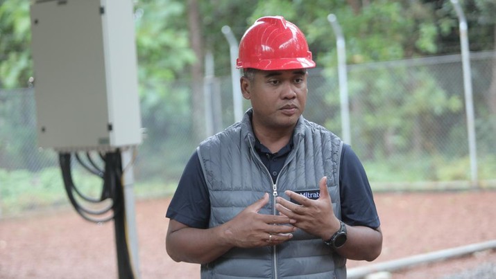 Dirut PT Dayamitra Telekomunikasi Tbk (MTEL) atau Mitratel, Theodorus Ardi Hartoko (CNBC Indonesia/Muhamad Sabki) Dirut PT Dayamitra Telekomunikasi Tbk (MTEL) atau Mitratel, Theodorus Ardi Hartoko (CNBC Indonesia/Muhamad Sabki)