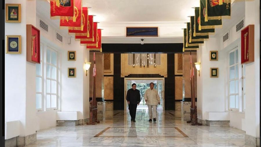 Erick Thohir & Prabowo (Dok. Kementerian BUMN)