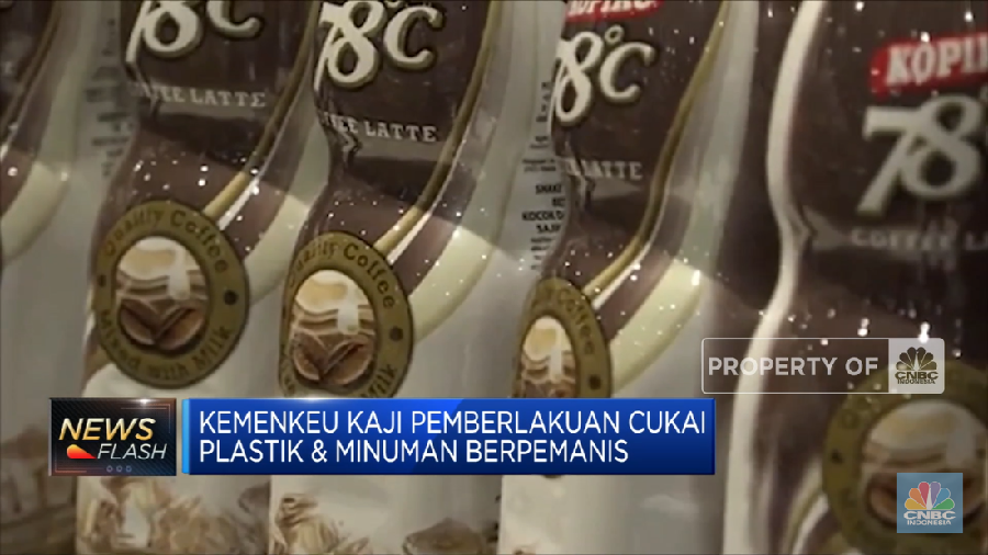 Kemenkeu Incar Cukai Plastik & Minuman Berpemanis