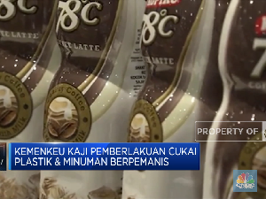 Kemenkeu Incar Cukai Plastik & Minuman Berpemanis